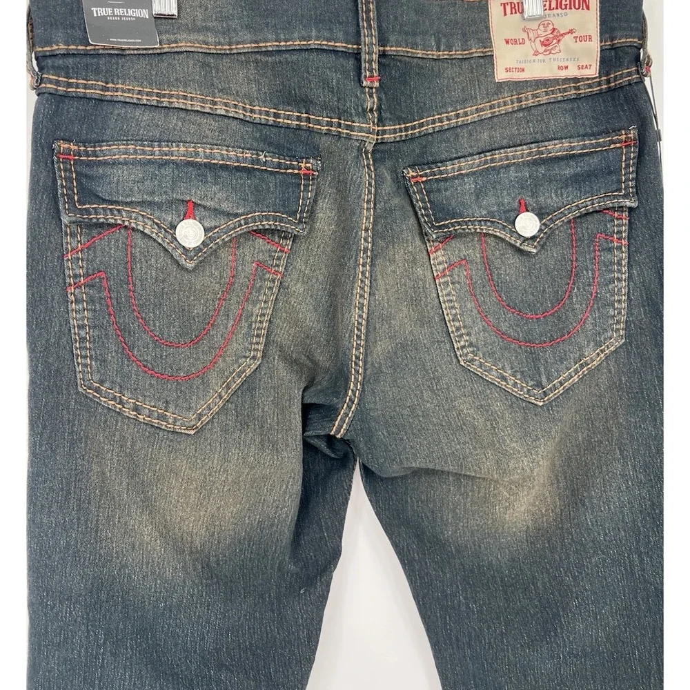 True Religion Jeans Ricky Relax Straight Jean 34x34(30-b69)